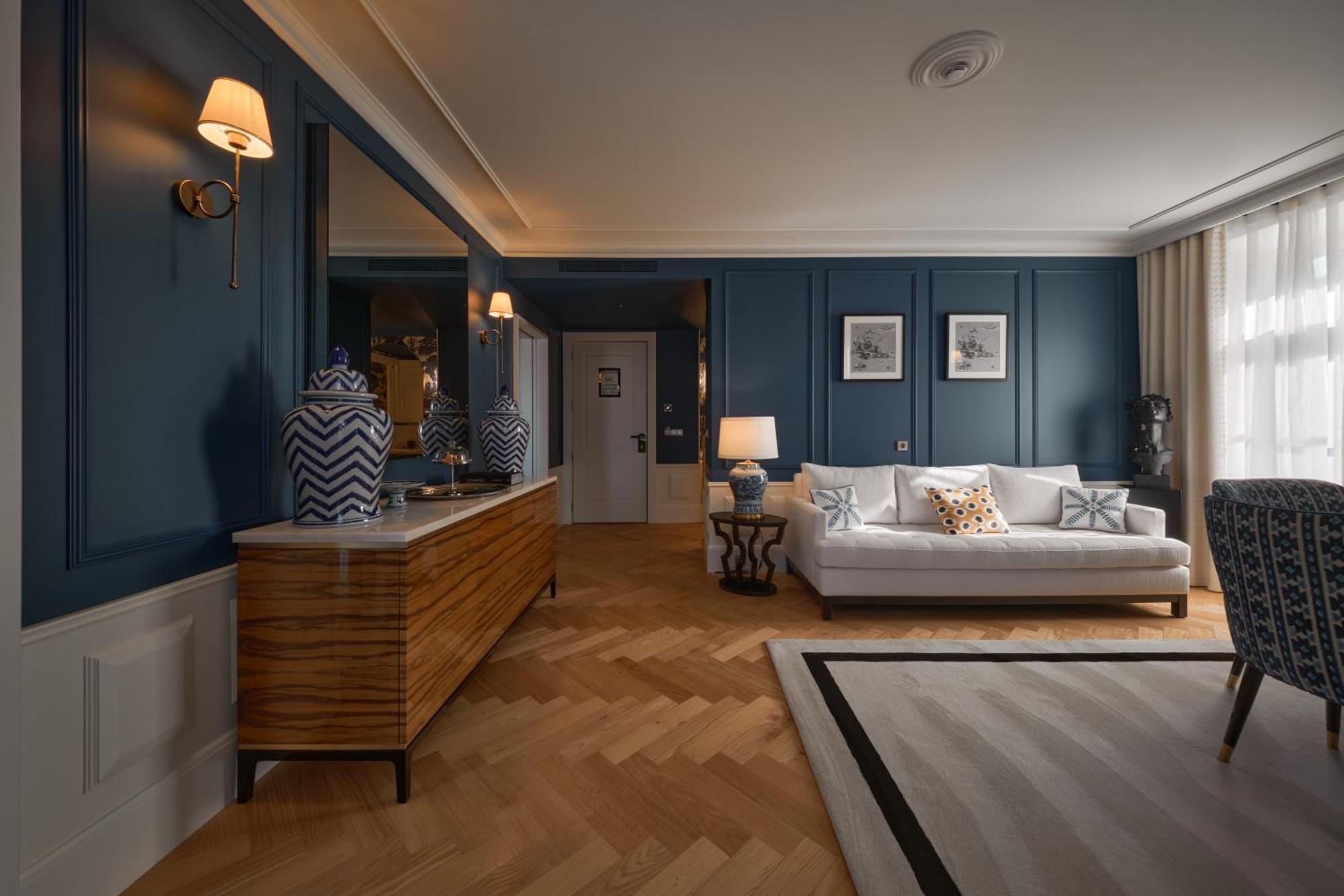 Ga Palace Hotel & Spa, A Xixth-Century Villa 포르투 외부 사진 A 3D interior visualization of a living room